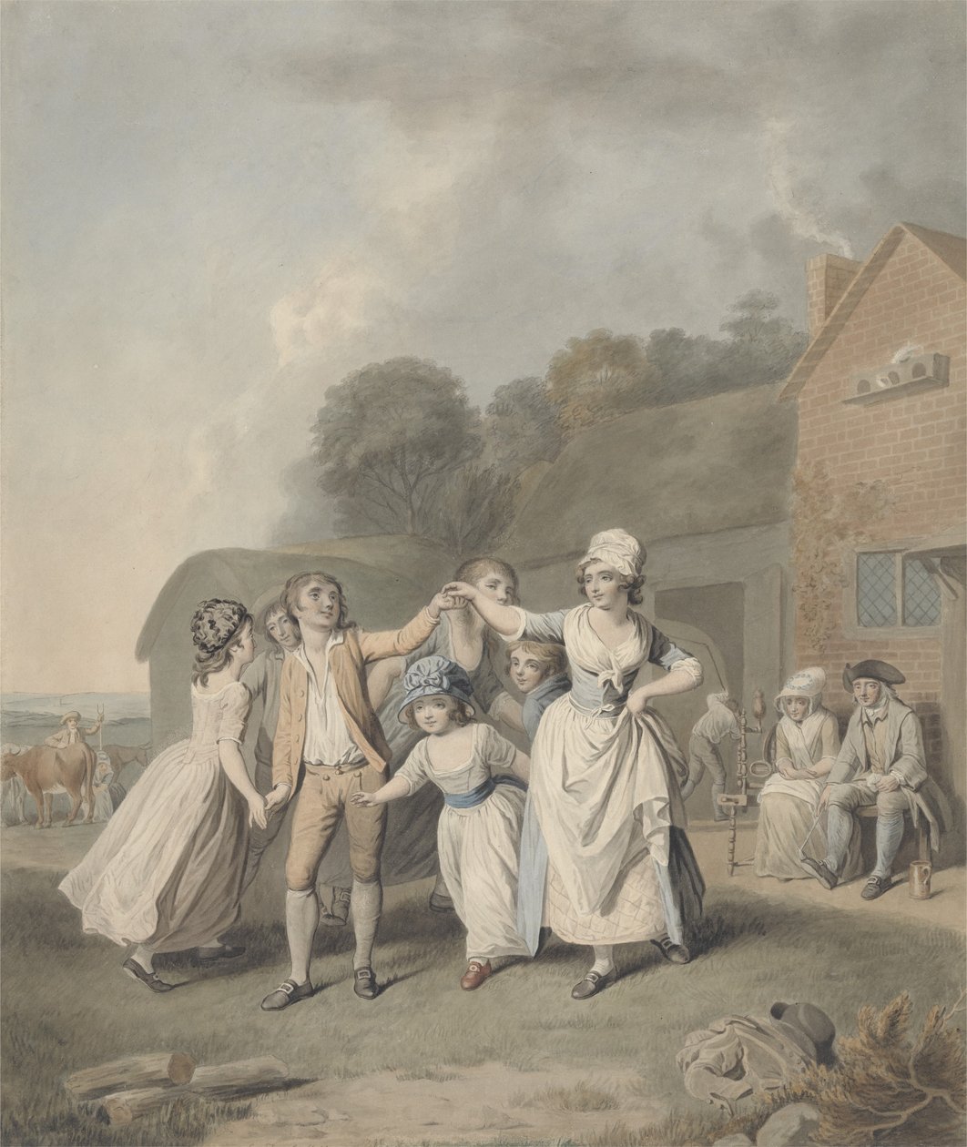 Barn som danser, 1798 av George Townley Stubbs