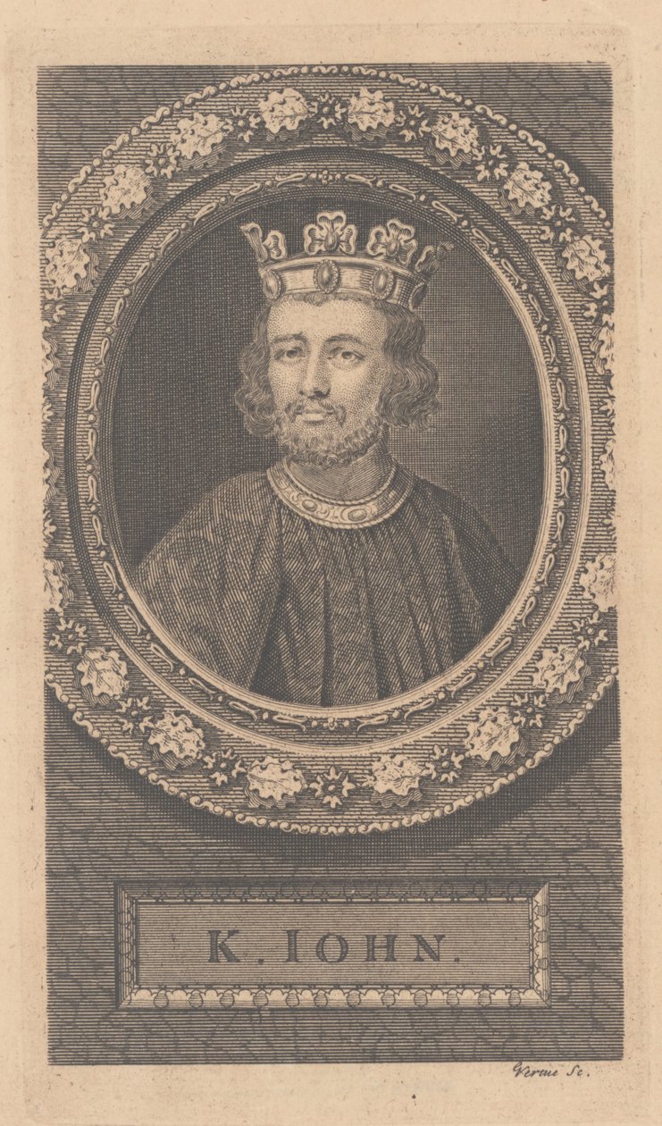 John, konge av England av George Vertue