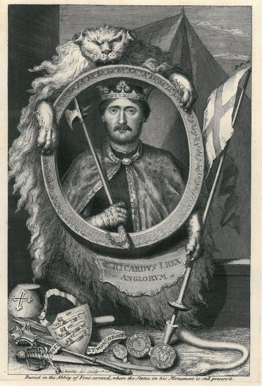 Richard I av George Vertue