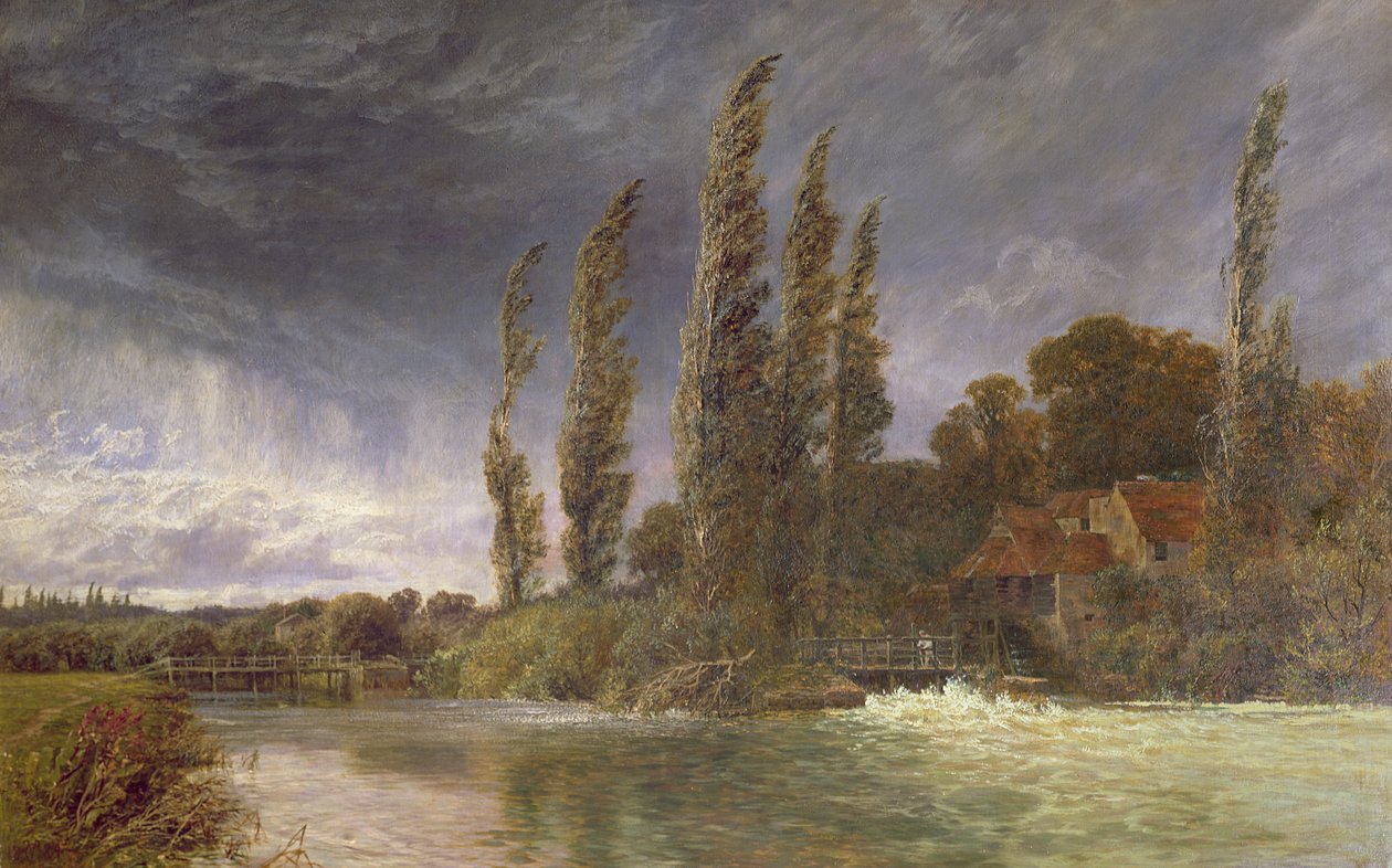 Iffley Mill, 1884 av George Vicat Cole