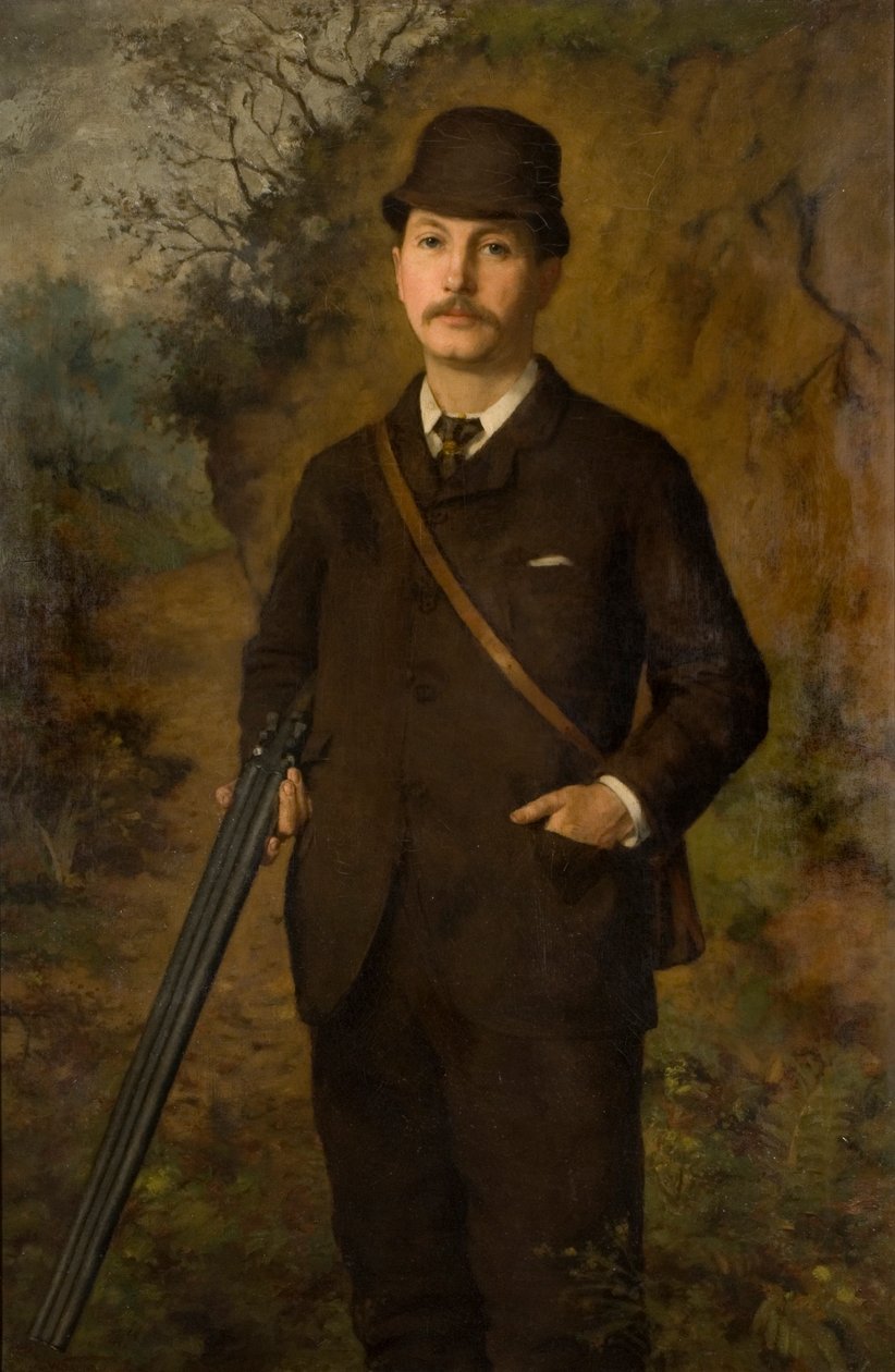 Portrett av John Rowell, 1884 av George W. Baldry