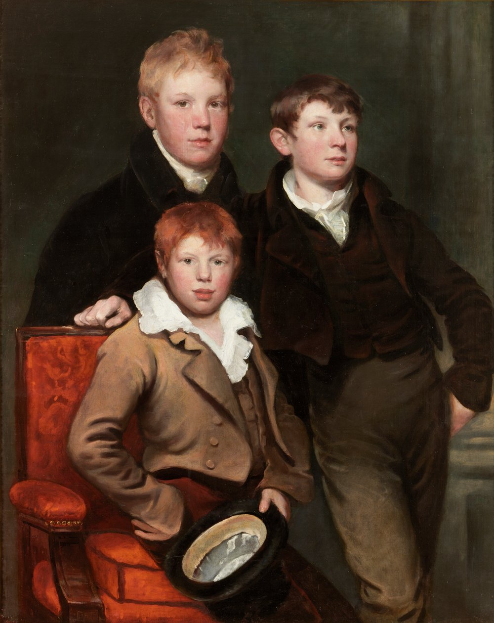 De tre brødrene, sønnene til Thomas Dallas av George Watson