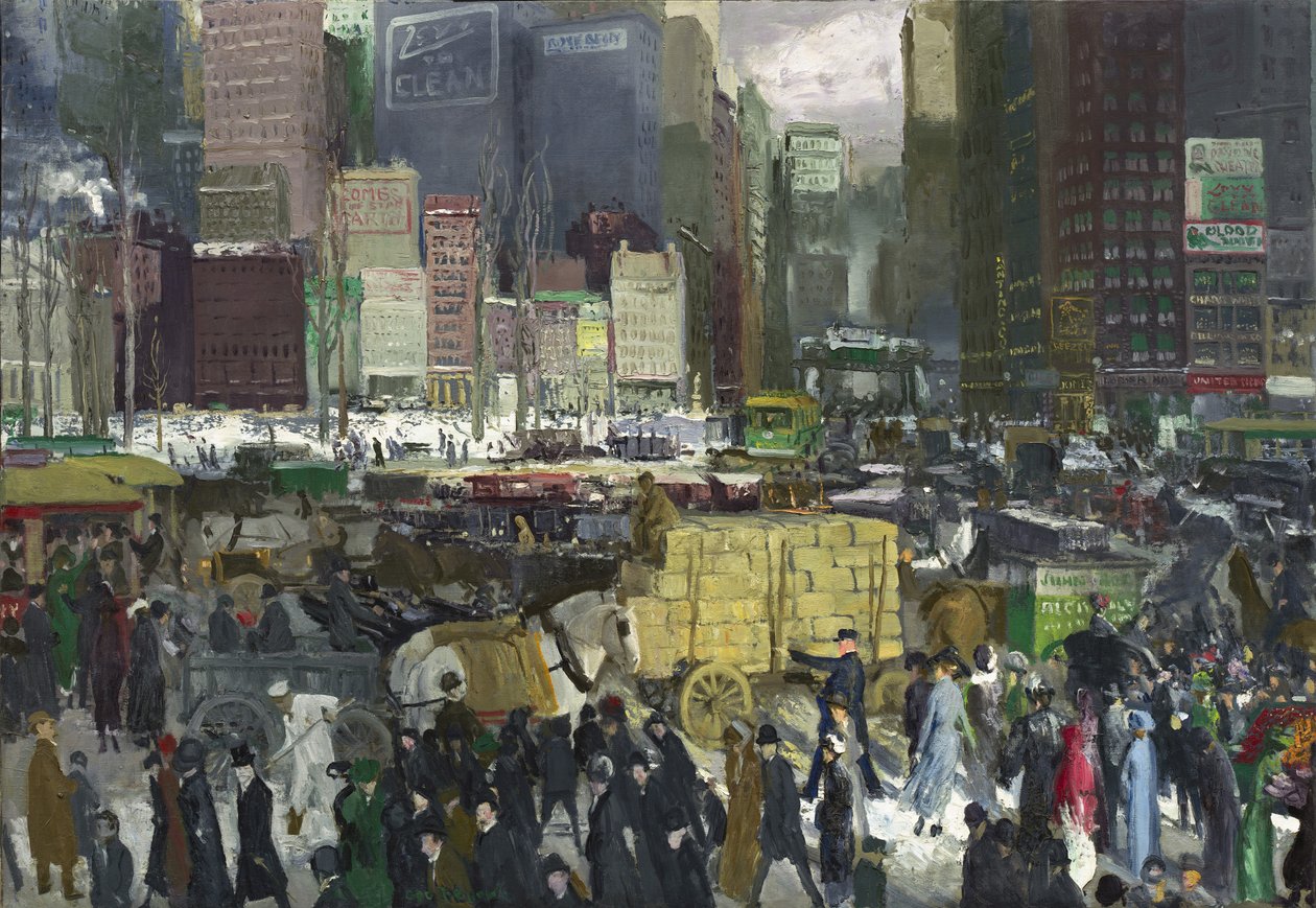 New York, 1911 av George Wesley Bellows