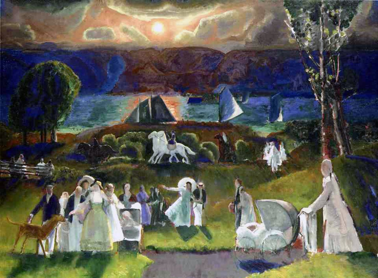Summer Fantasy, 1924 av George Wesley Bellows