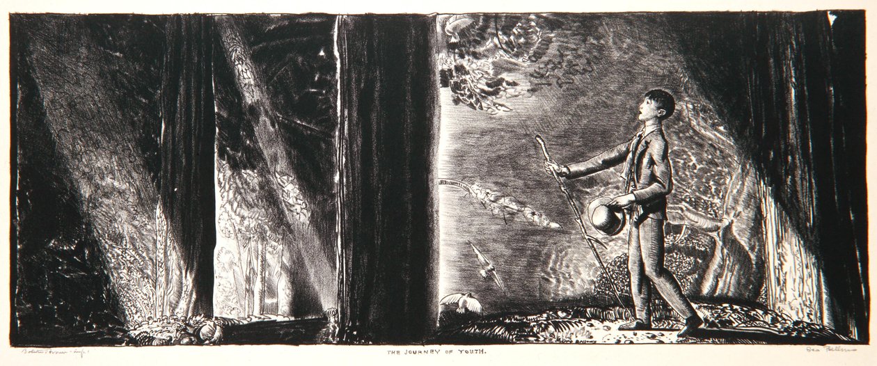 Ungdommens reise, 1923-24 av George Wesley Bellows