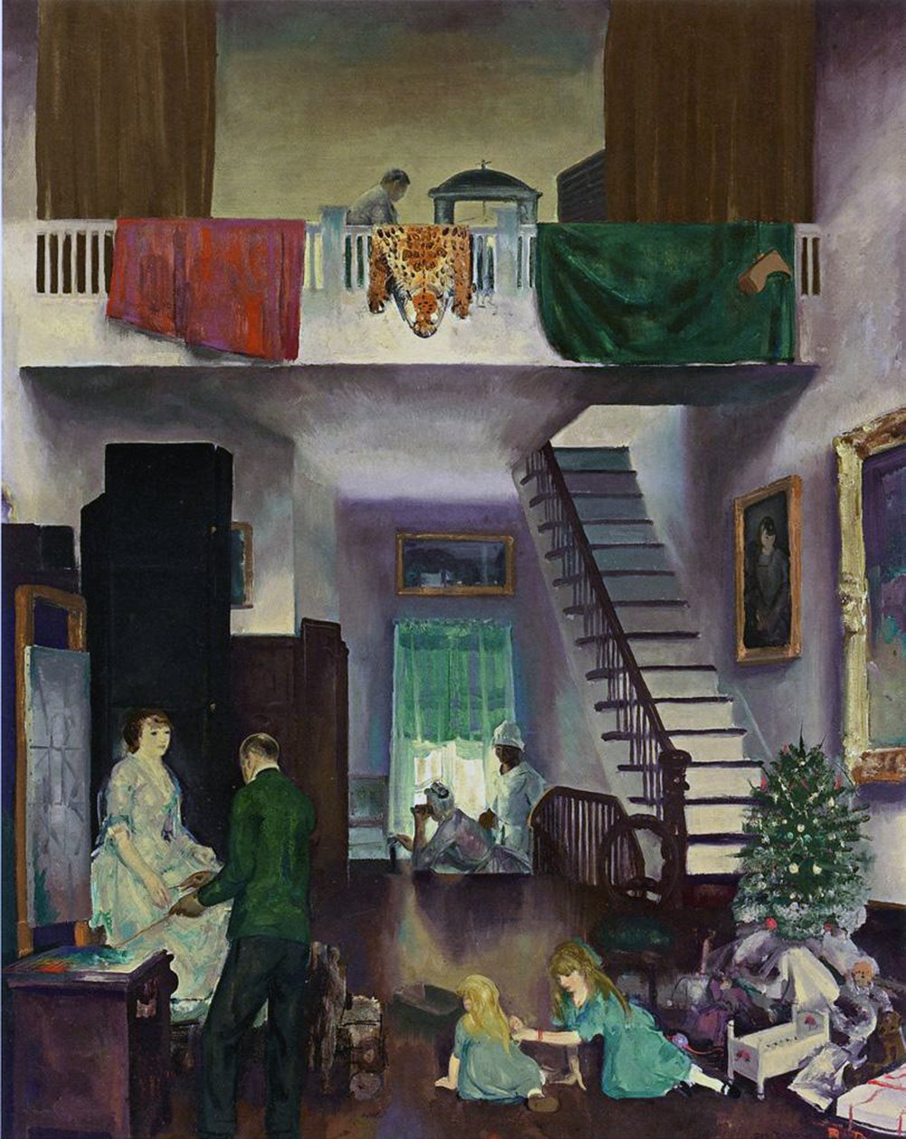 Studioet, 1919 av George Wesley Bellows