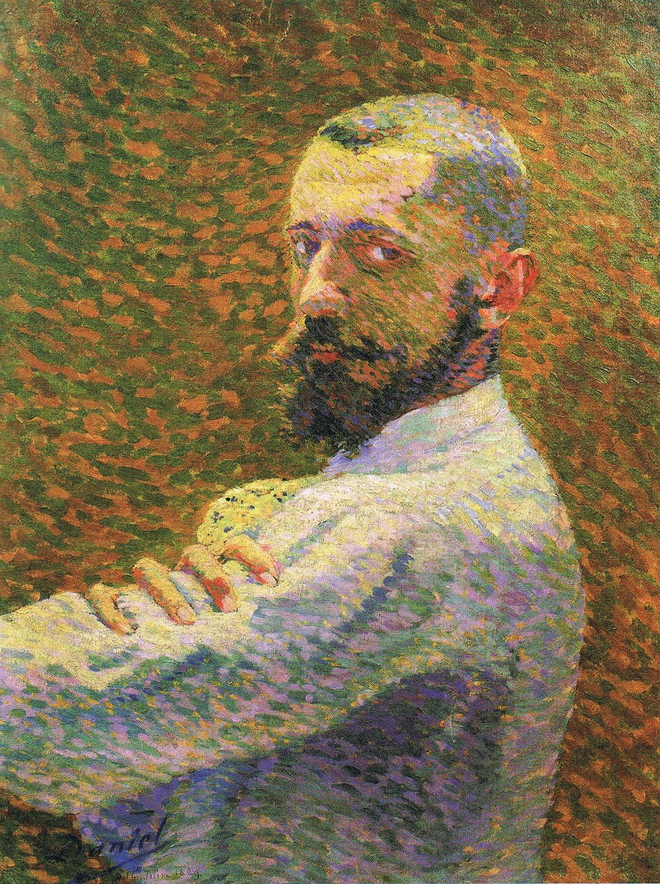Portrett av maleren SelvportrettnCatala: Autoretratn av George Daniel de Monfreid
