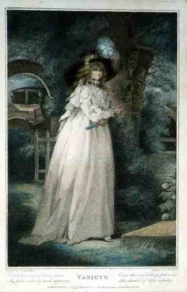 Variety, gravert av William Ward (1766-1826), pub. av W. Dickinson av George (after) Morland