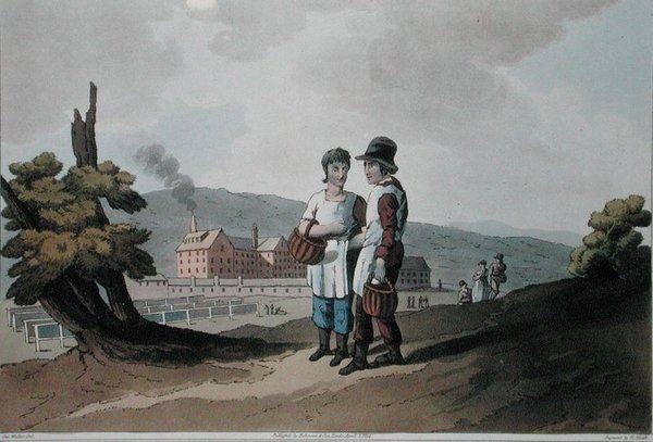 Factory Children, fra `Costume of Yorkshire