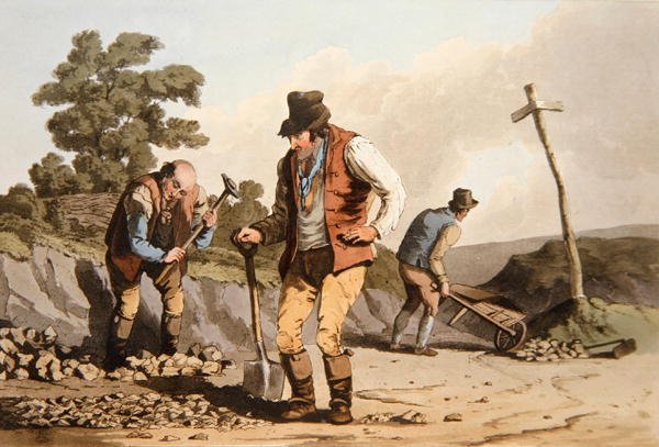 Stone Breakers, fra `Costume of Yorkshire