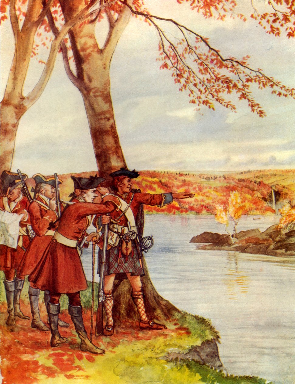 Skottlands blåklokker (fargelitografi) av George 9th Earl of Carlisle Howard