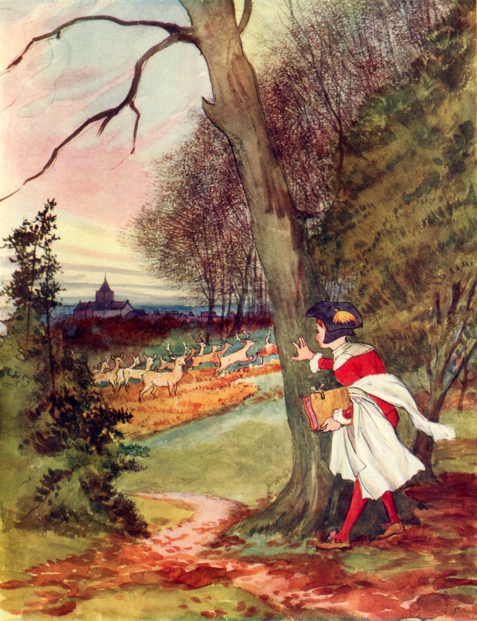 Den hellige og eføyen (fargelitografi) av George 9th Earl of Carlisle Howard