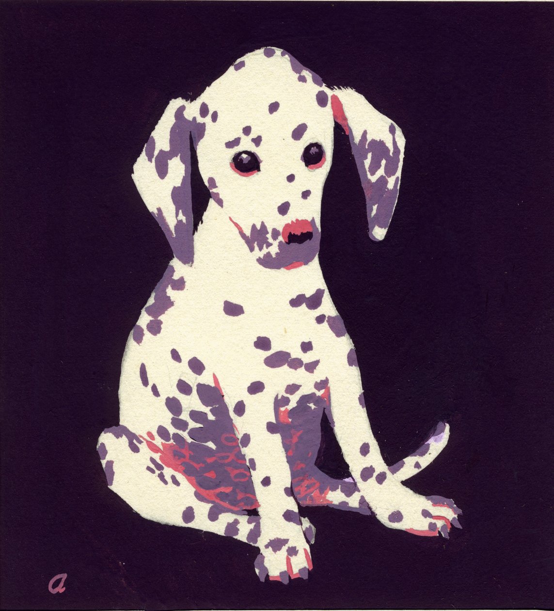Dalmatisk valp, 1950-tallet av George Adamson