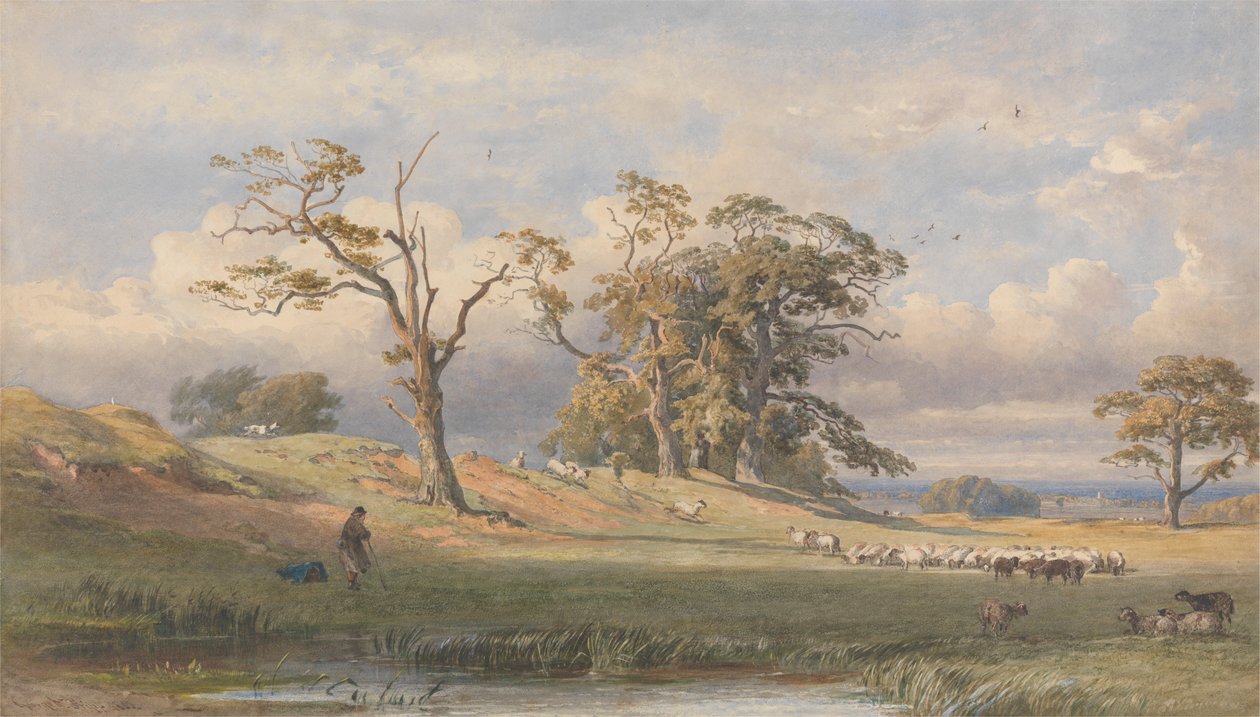 Old British Camp i Bulstrode Park av George Arthur Fripp