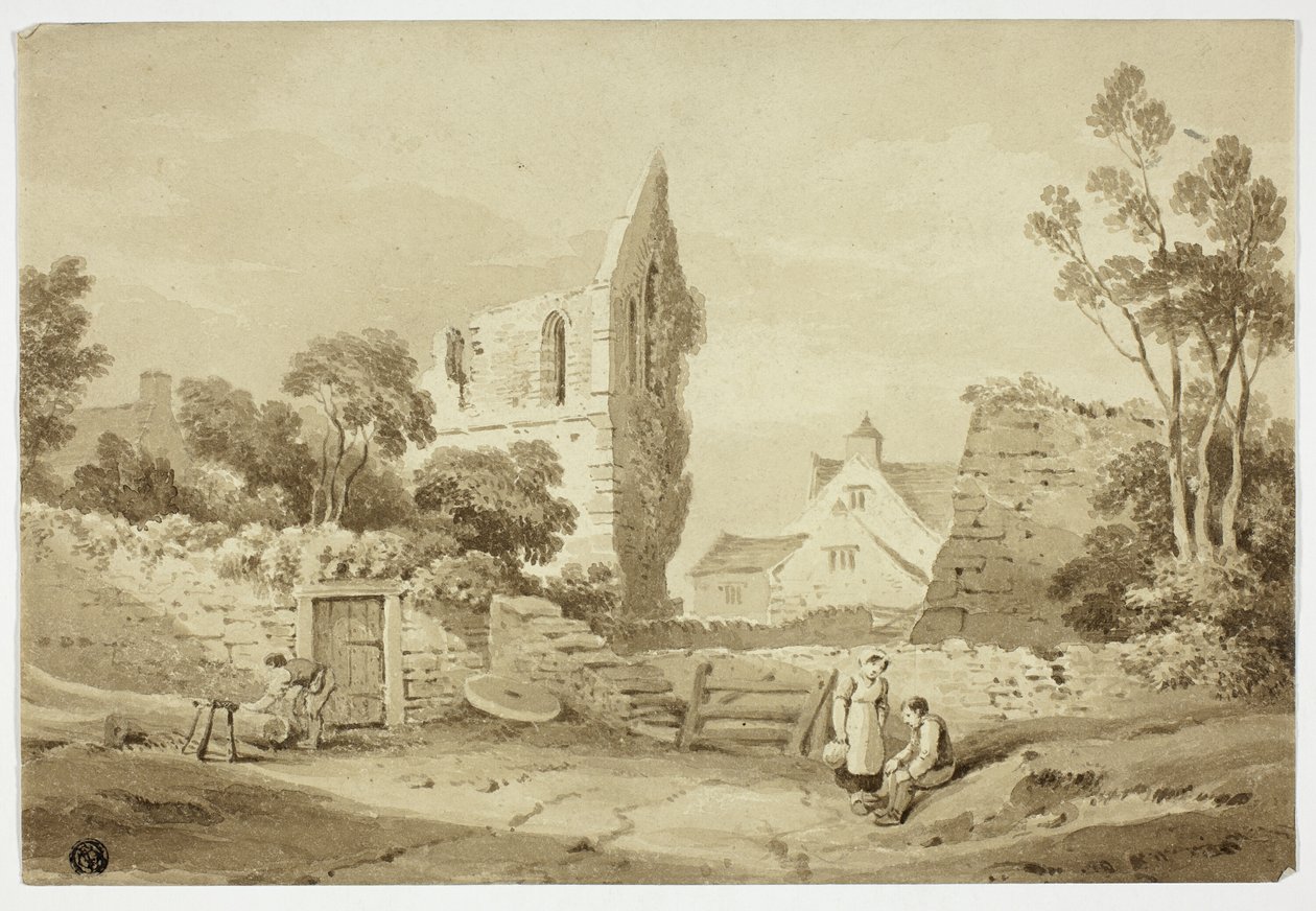 Wenlock Abbey, Sharpshire av George Augustus Holmes