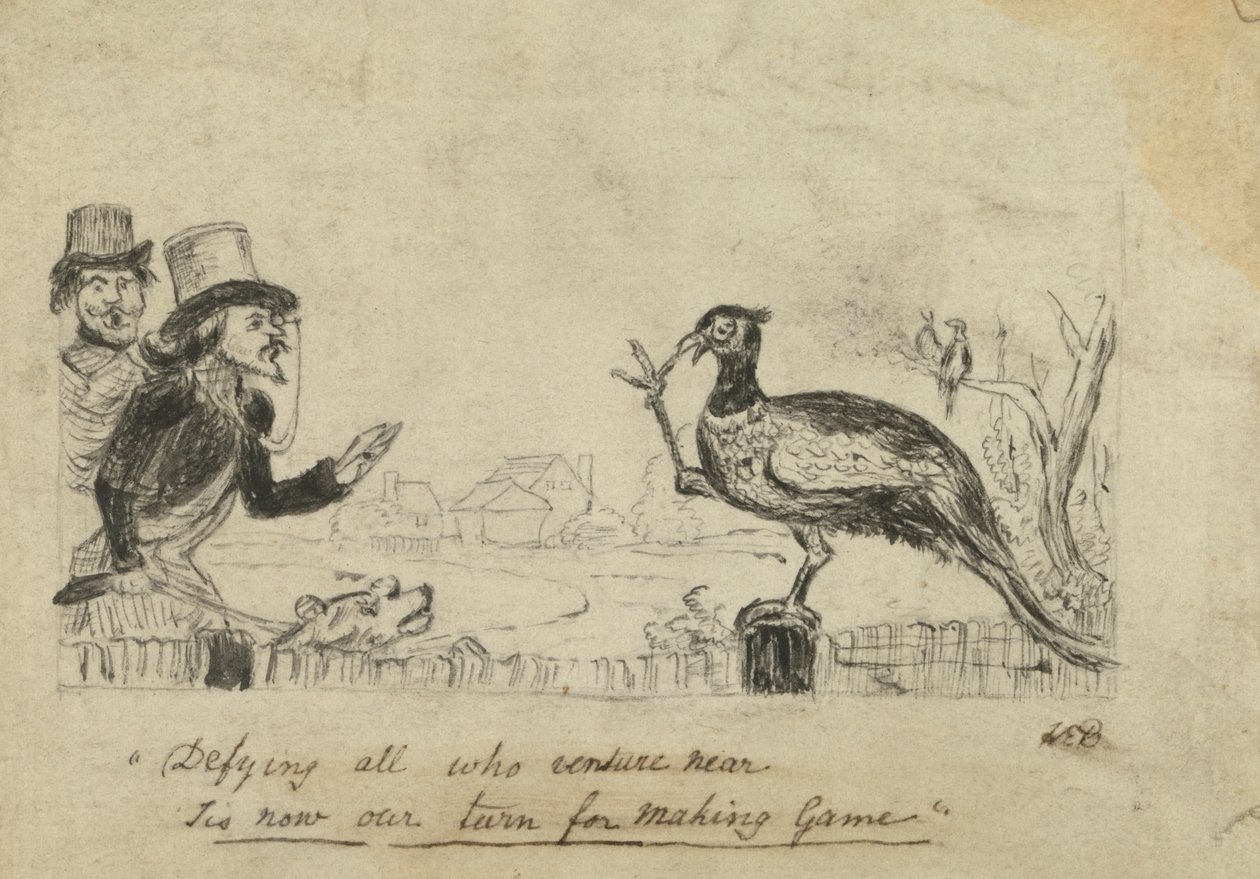 Fasan som trosser jegere av George Augustus Sala