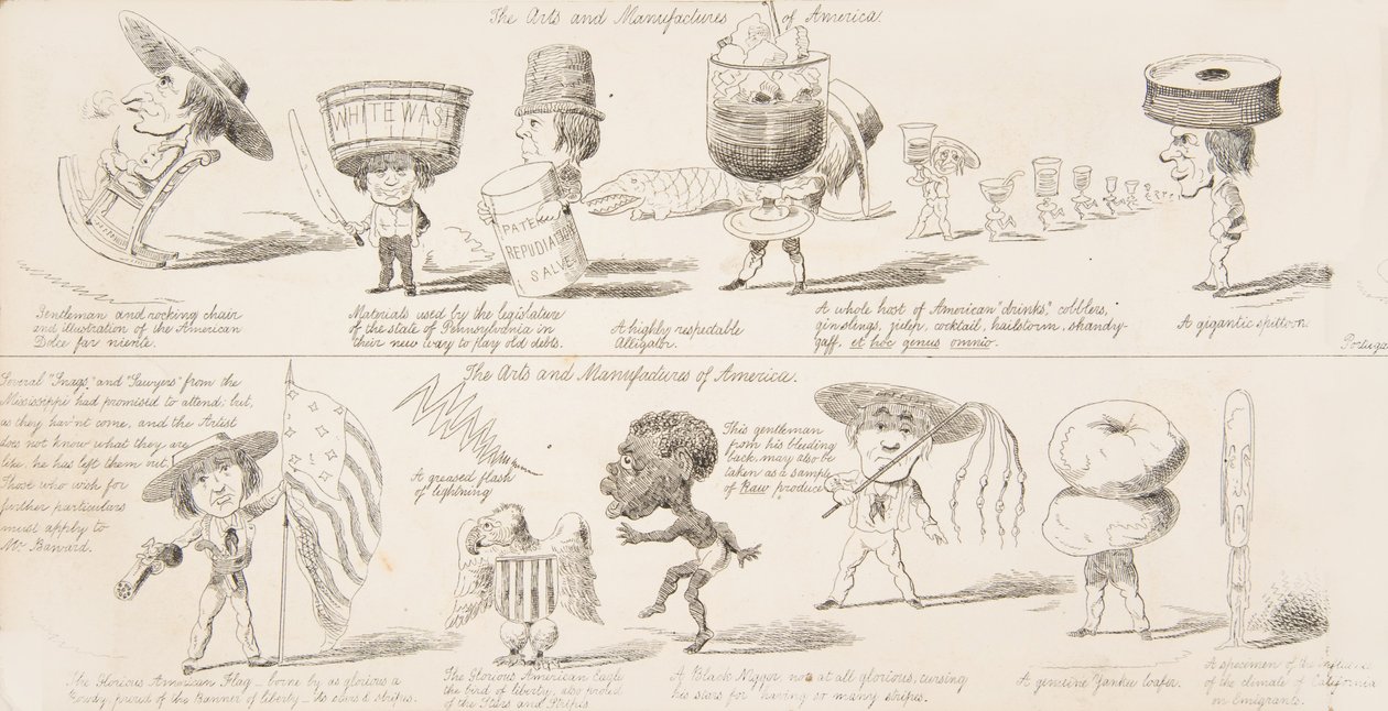 Den store utstillingen Wot skal være, sannsynlige resultater av industrien til alle nasjoner i Th..., 1850. av George Augustus Sala