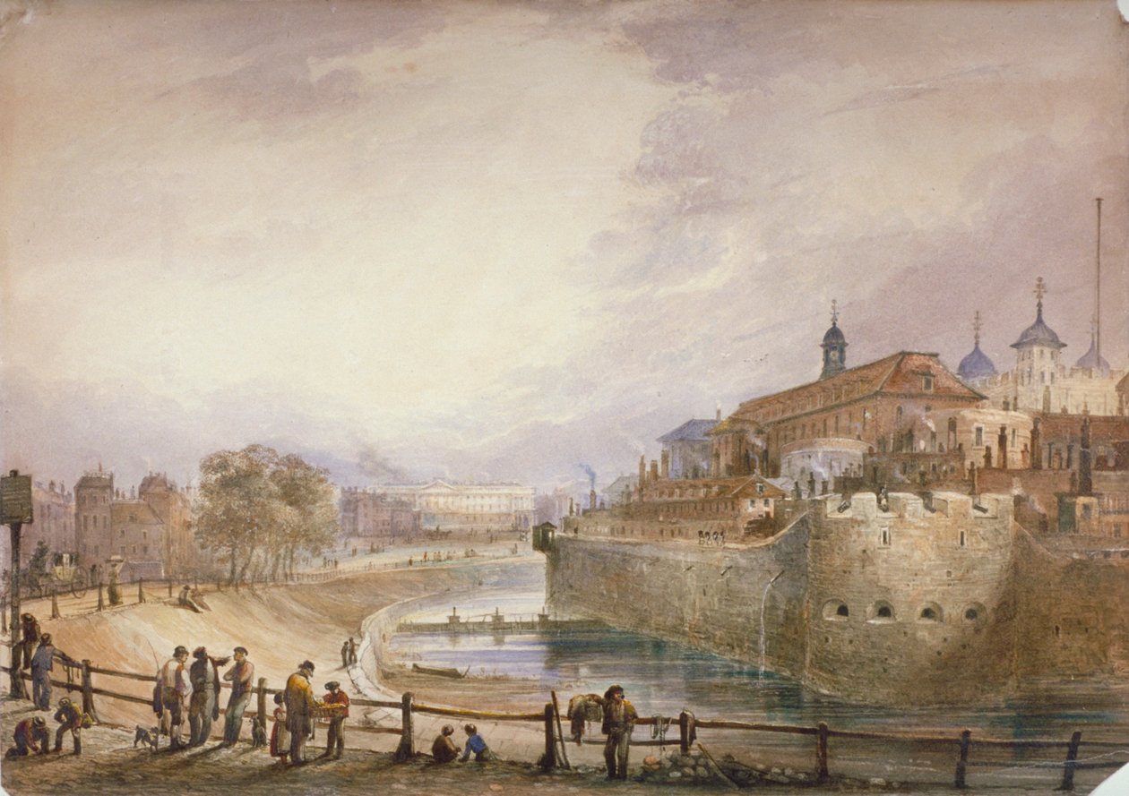 Tower of London, c1840 av George B Campion