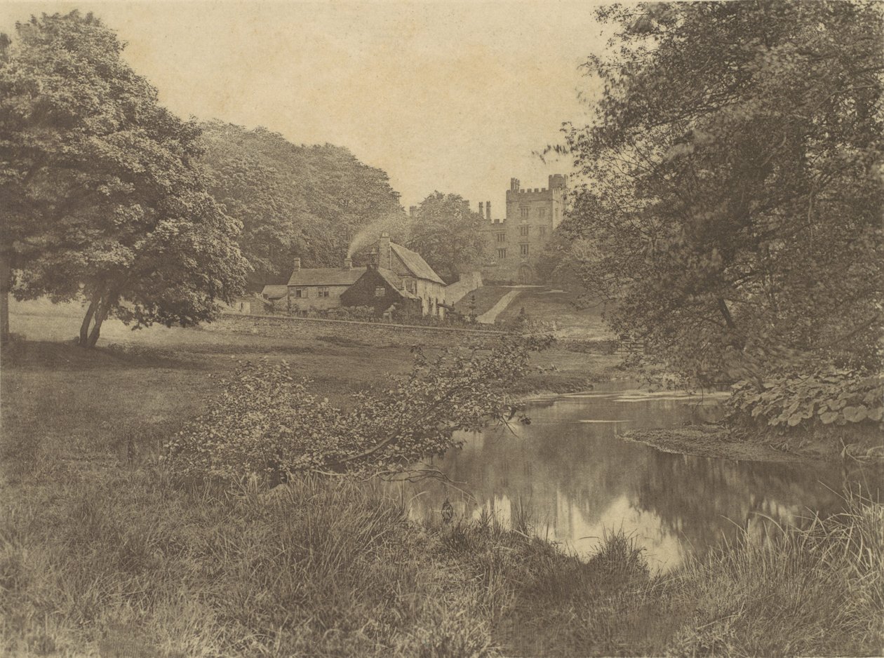 [Plate fra Izaak Waltons The Compleat Angler], 1880-tallet, trykt 1888., 1880-tallet, trykt 1888. av George Bankart