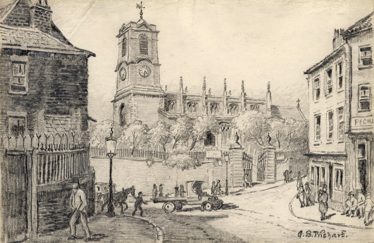 St. Marys kirke, Gateshead 1926 av George Barclay Wishart