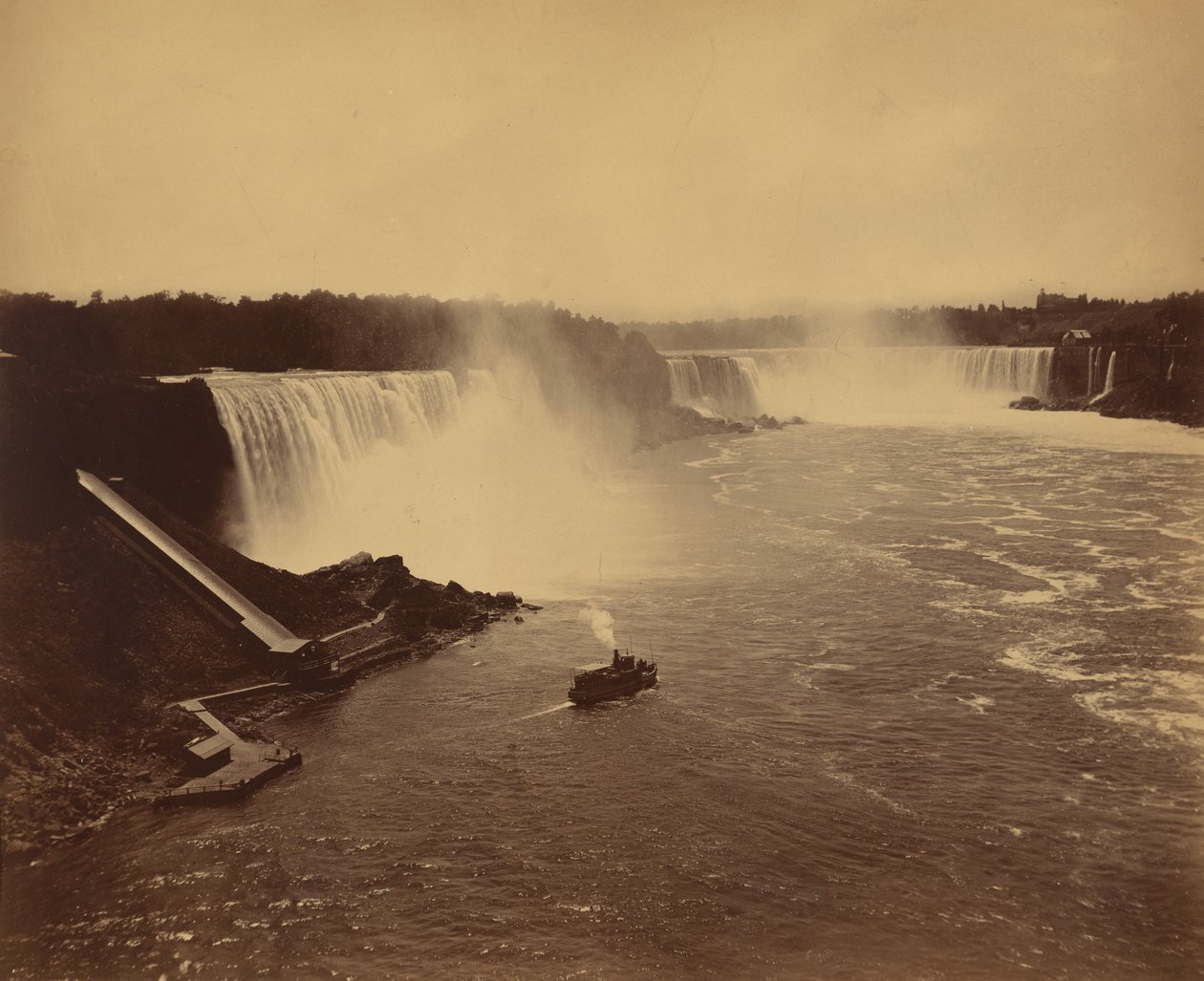 Niagara Falls, ca. 1890. av George Barker