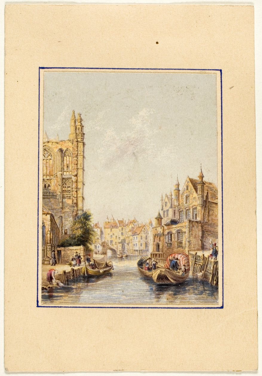 Abbeville av George Baxter