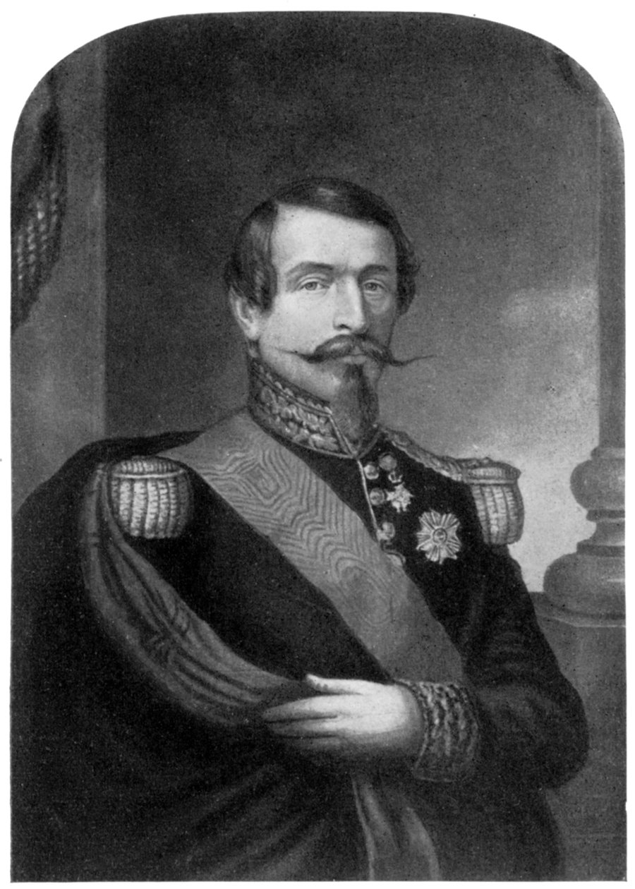 Charles Louis Napoleon Bonaparte, keiser av franskmennene, 1800-tallet 1910. av George Baxter