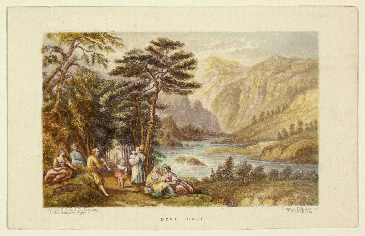 Dove Dale av George Baxter