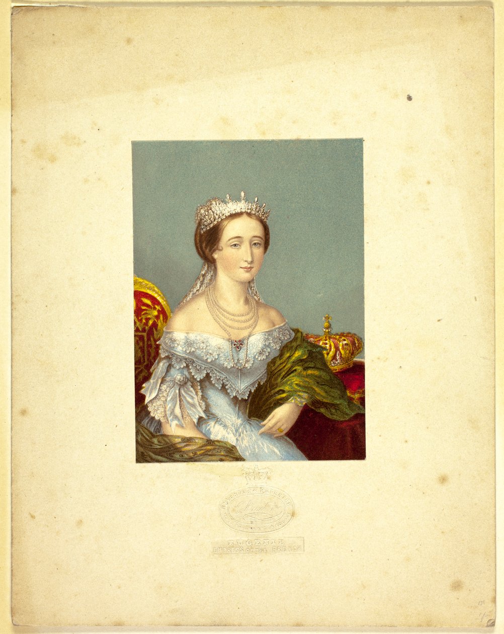 Eugénie, franskmennenes keiserinne av George Baxter
