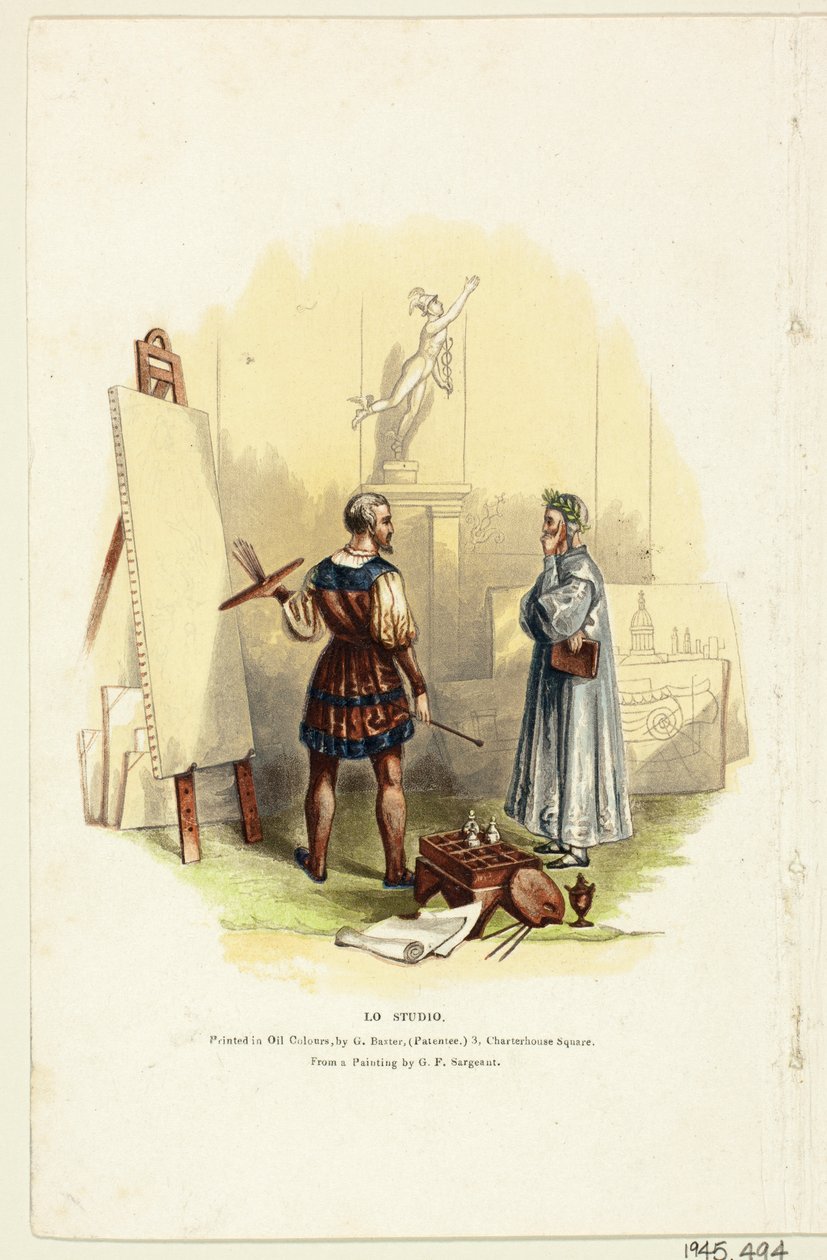 Atelieret av George Baxter