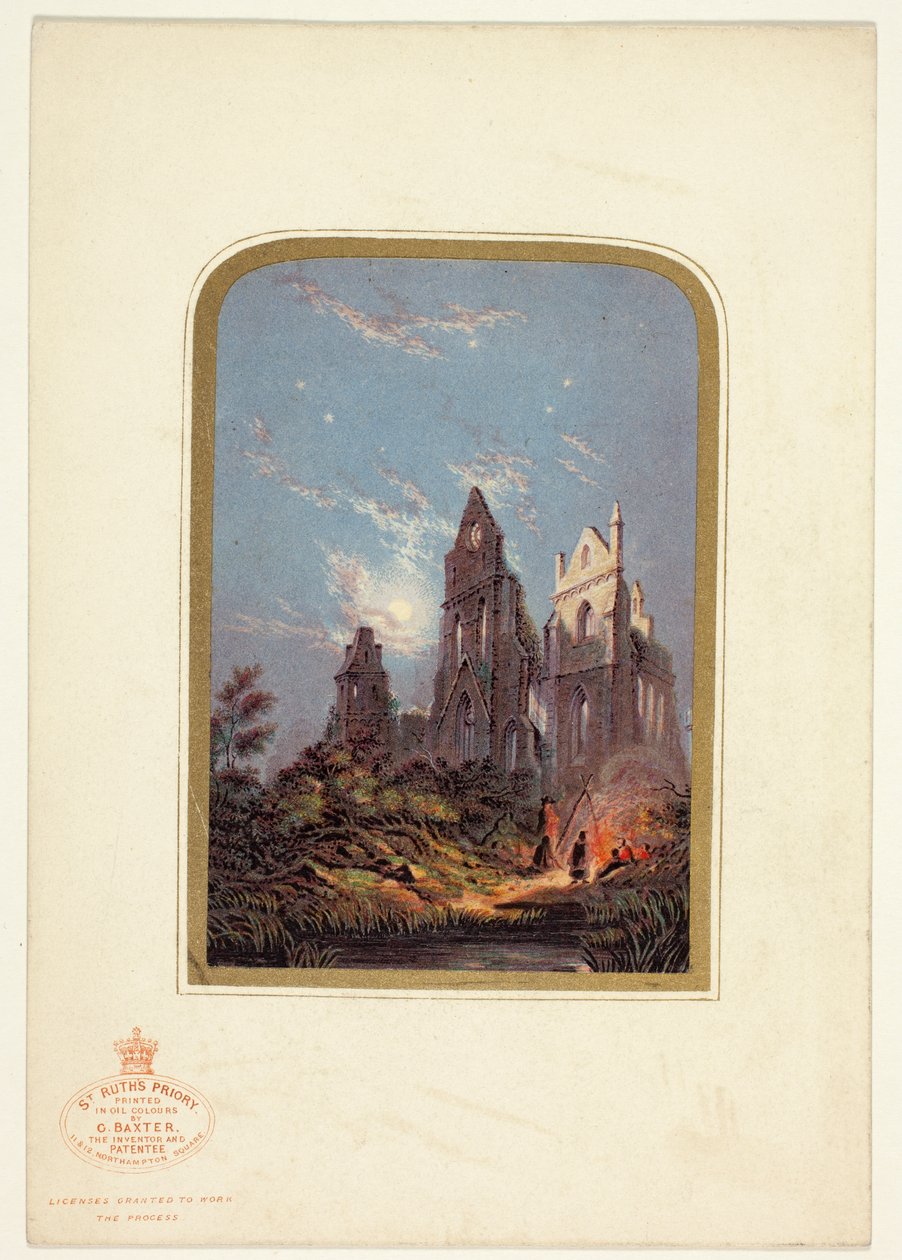 St. Ruths priorat av George Baxter