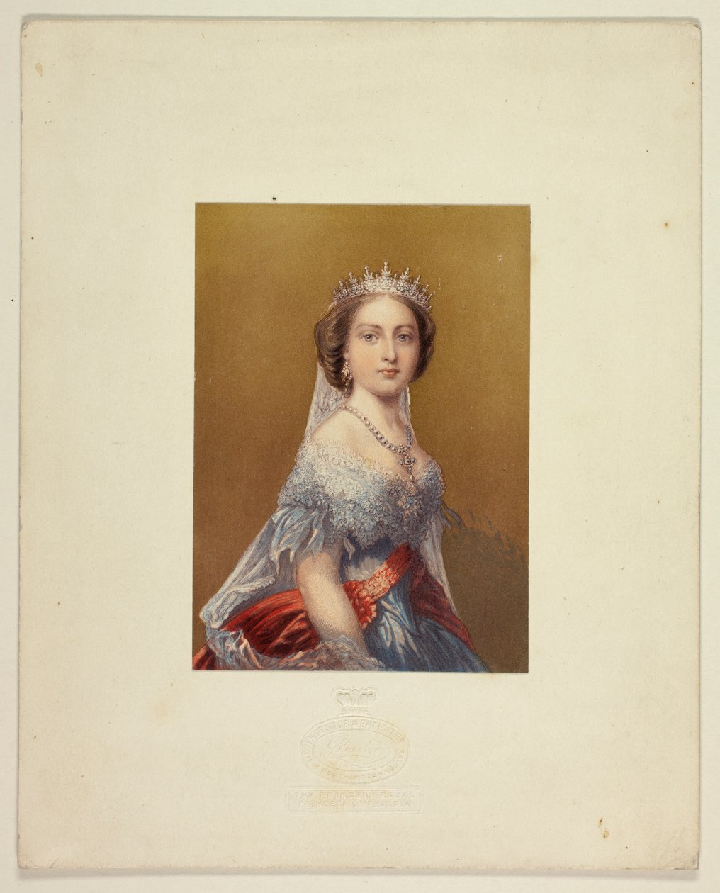 Den kongelige prinsessen, prinsesse av Preussen av George Baxter