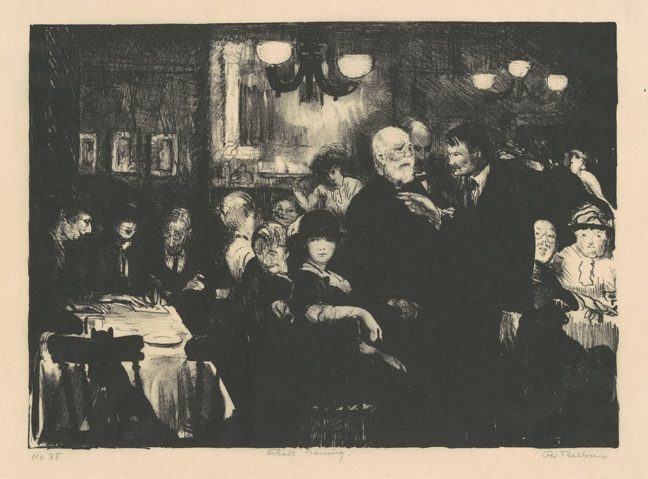 Kunstnerkveld av George Bellows