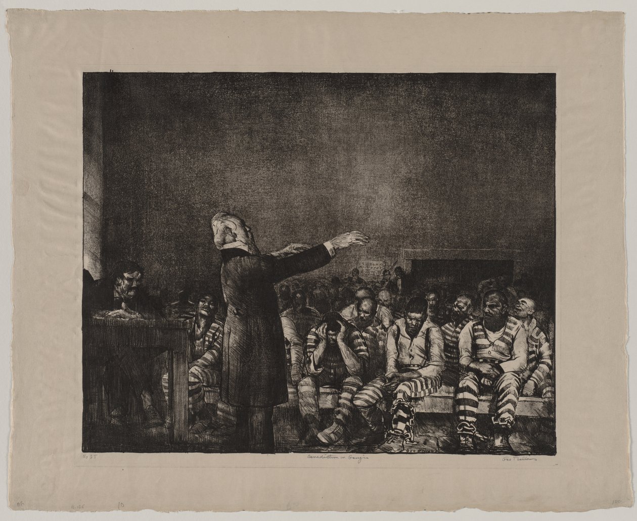 Velsignelse i Georgia av George Bellows