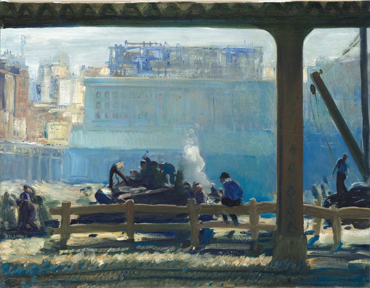 Blå morgen av George Bellows