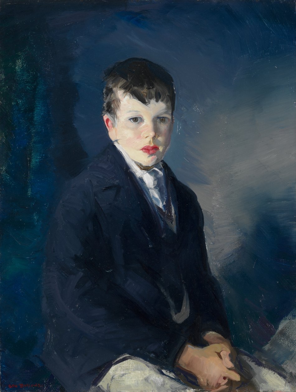Gutten i den blå jakken av George Bellows