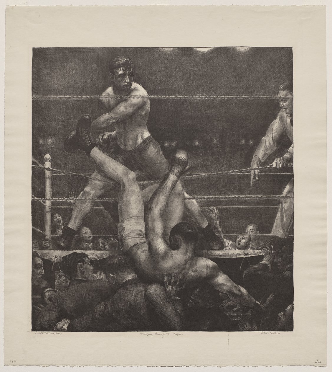 Dempsey gjennom tauene av George Bellows