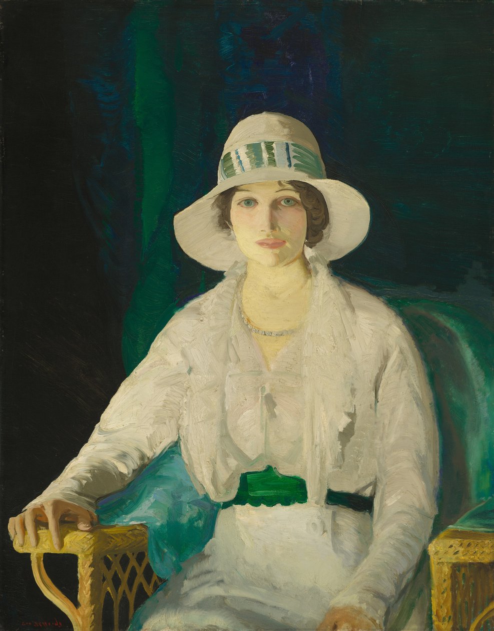 Florence Sittenham Davey (Mrs. Randall Davey) av George Bellows