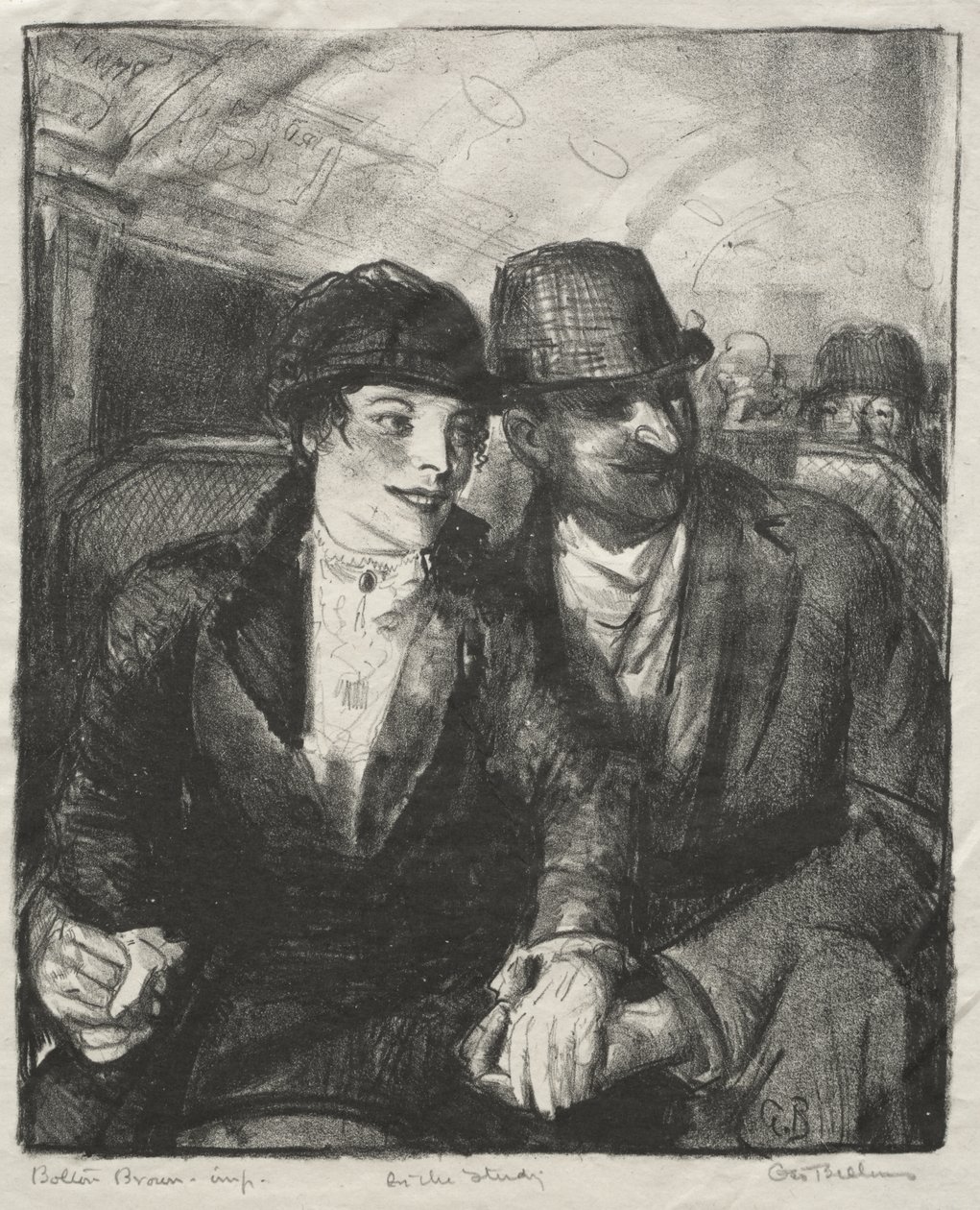 I T-banen av George Bellows