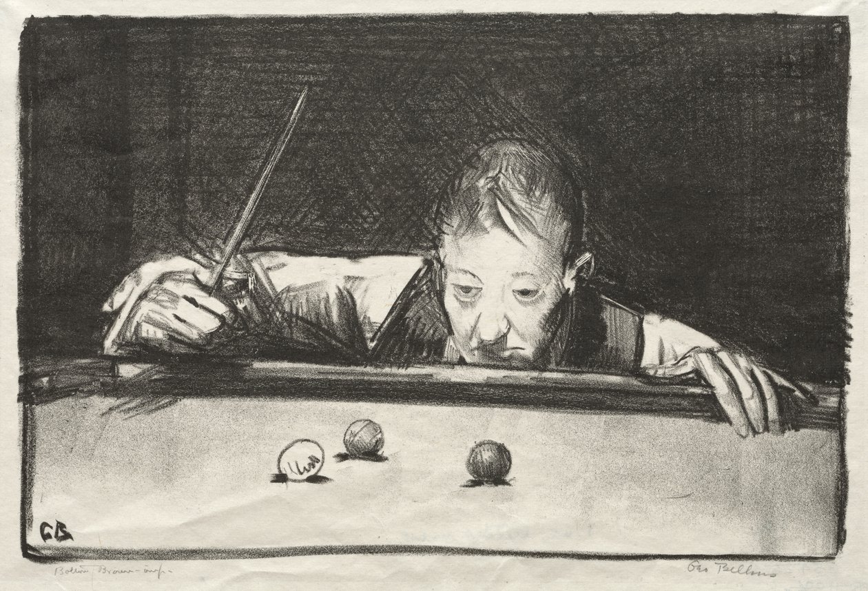 Innendørs idrettsutøver av George Bellows