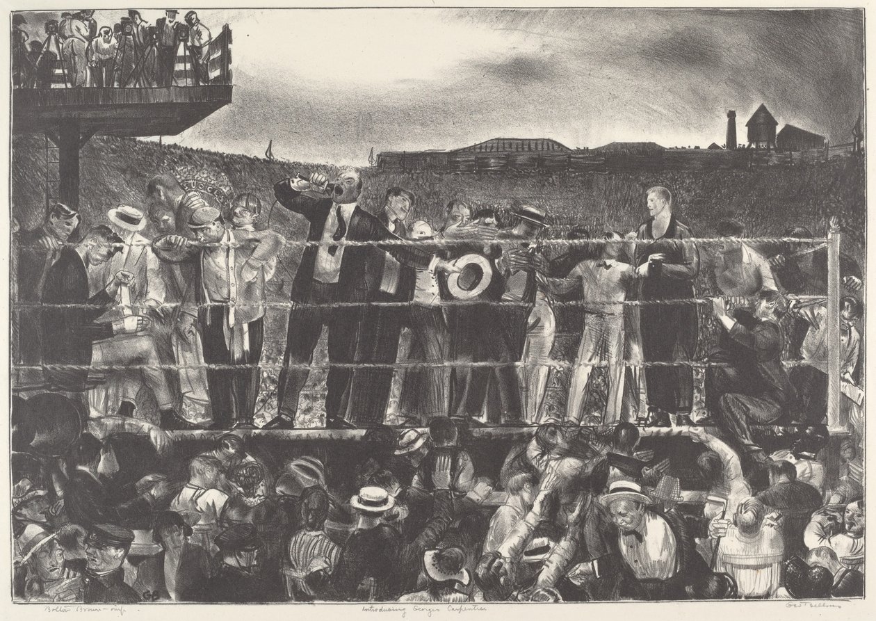 Vi introduserer Georges Carpentier av George Bellows
