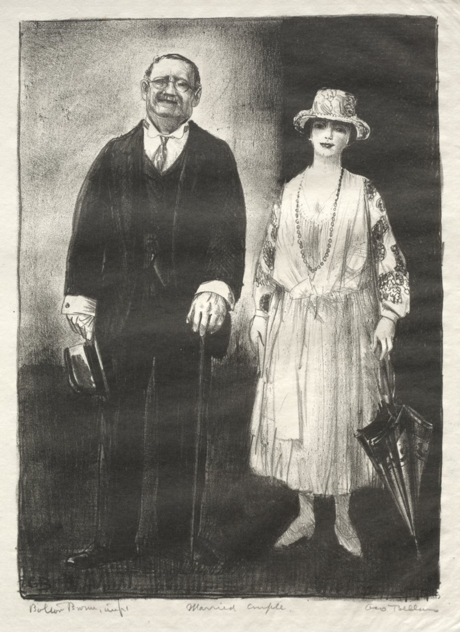 Ektepar av George Bellows