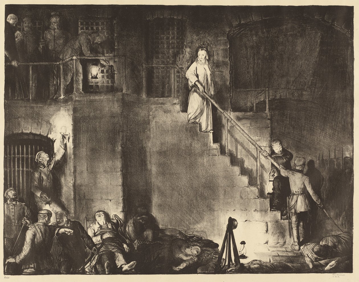 Drapet på Edith Cavell av George Bellows