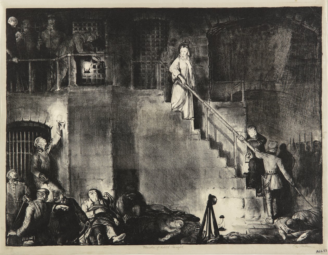 Drapet på Edith Cavell av George Bellows