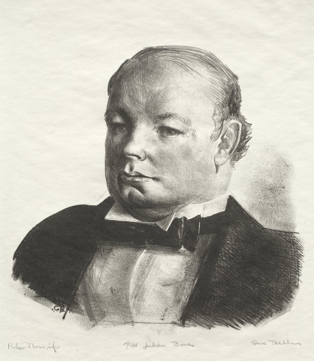 Portrett av Julian Bowes av George Bellows