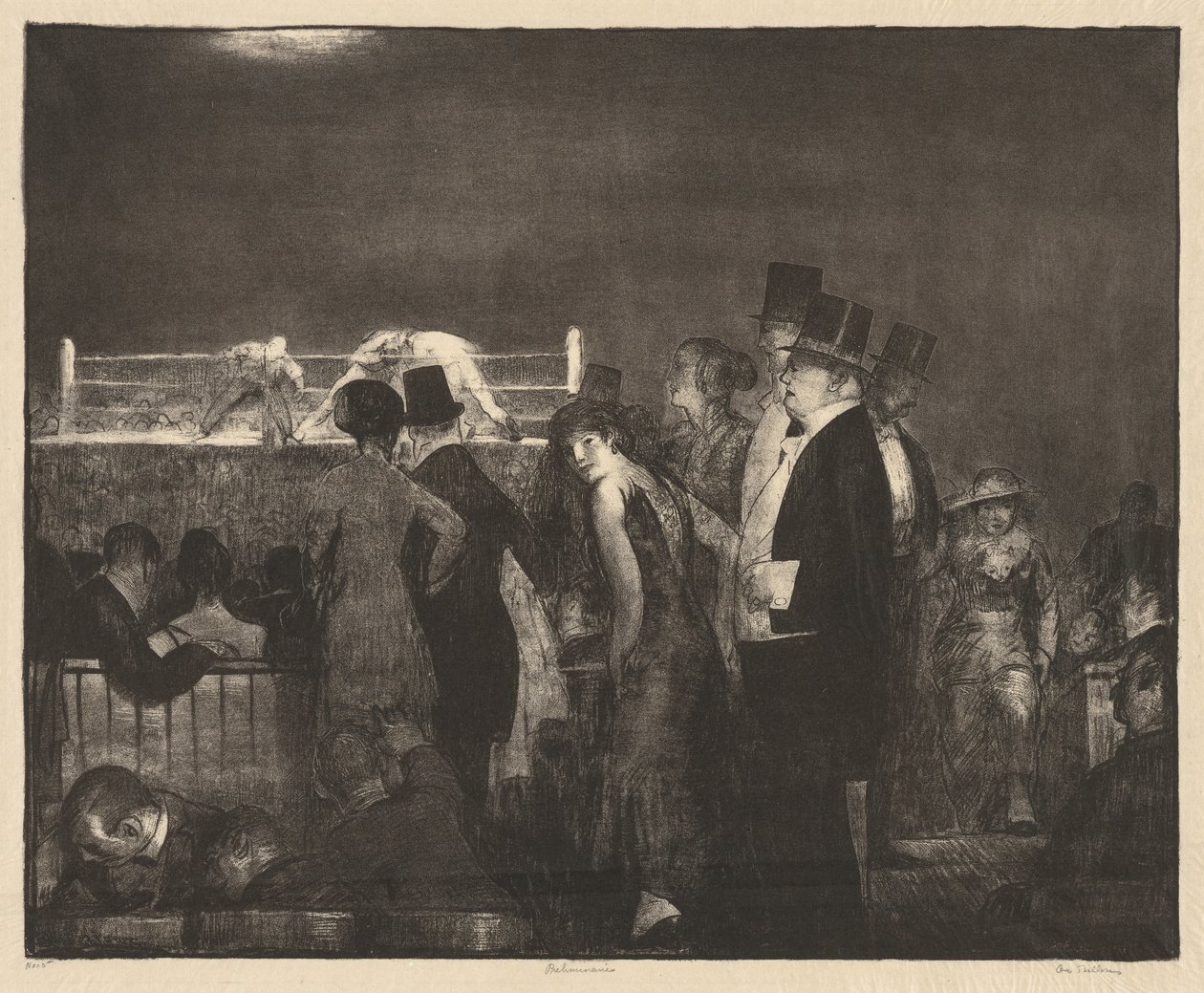 Innledende kamper av George Bellows