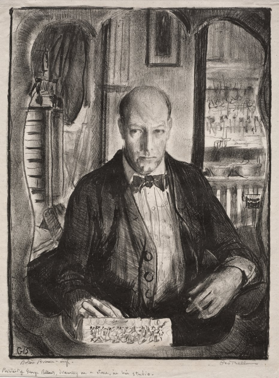 Selvportrett av George Bellows