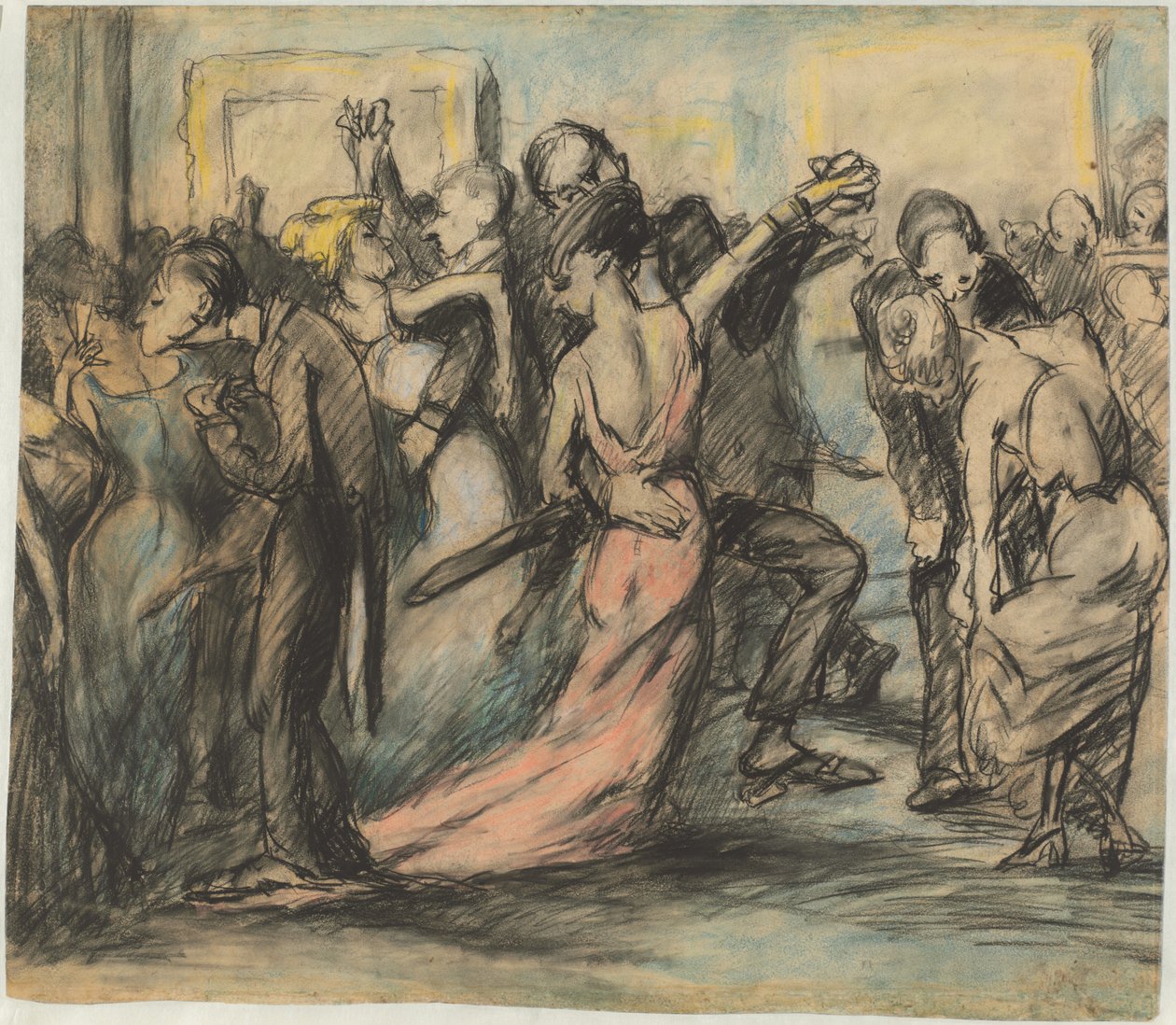 Society Ball [vers] av George Bellows