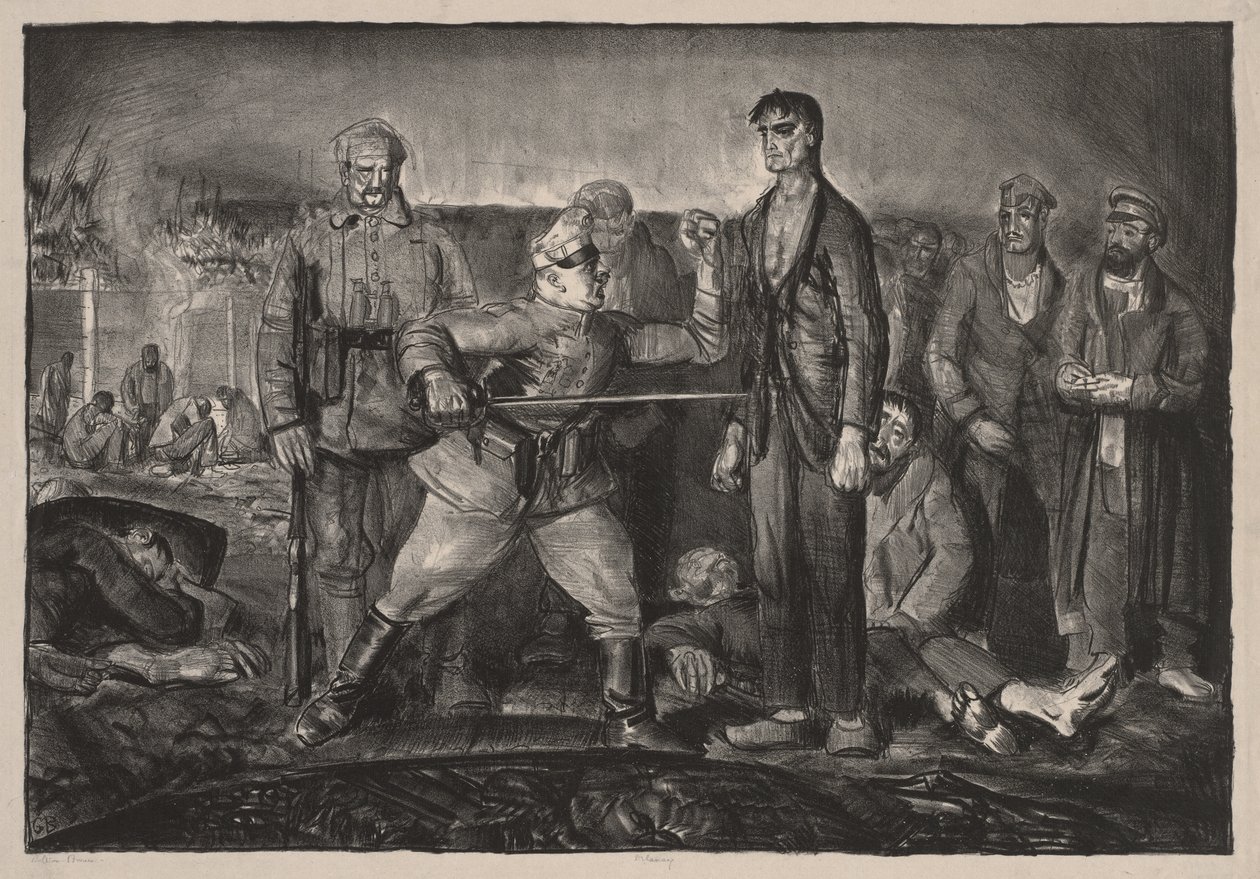 Sersjant Delaneys sak av George Bellows