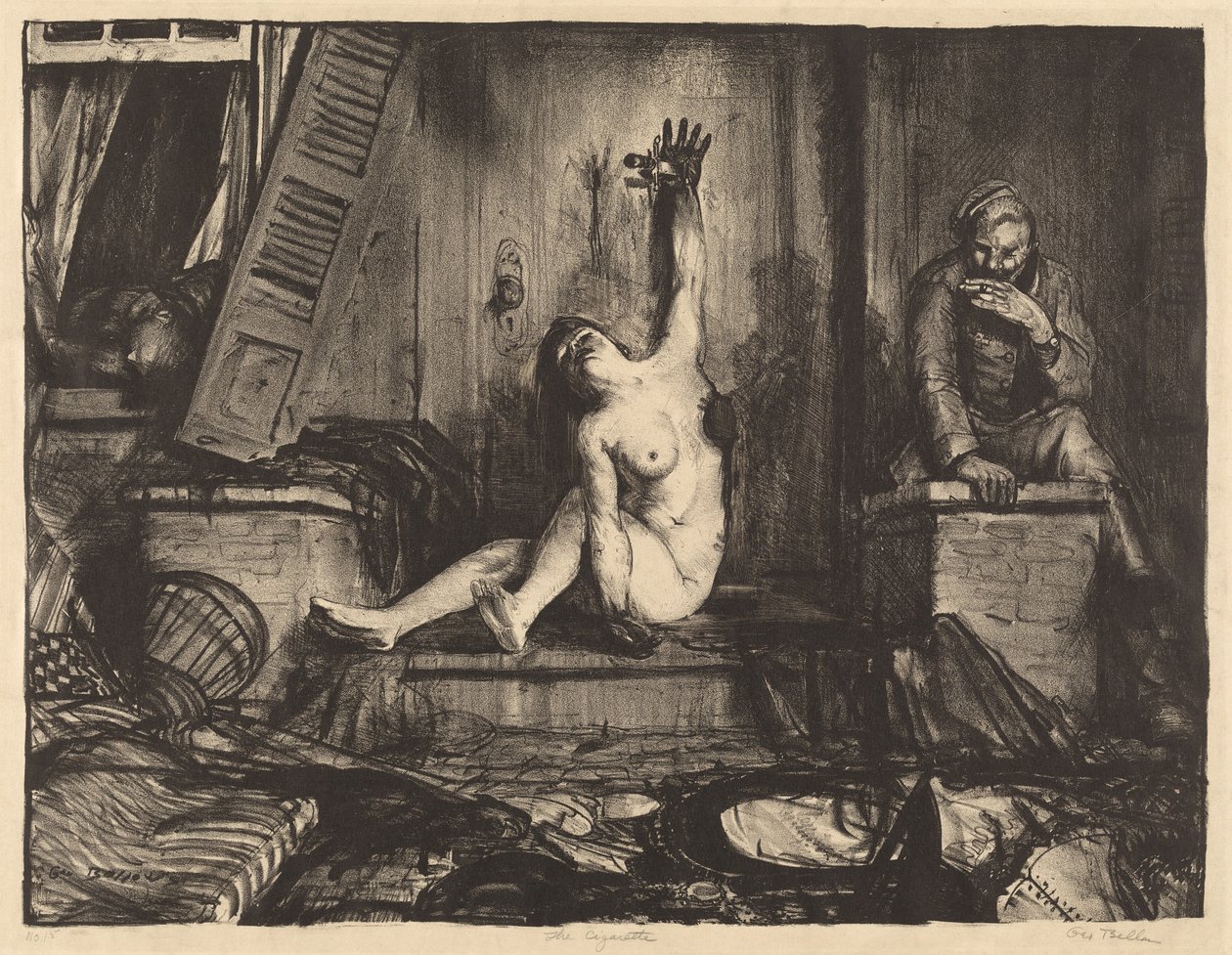 Sigaretten av George Bellows